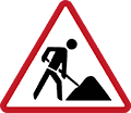 88. Road under construction