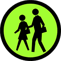 89. School zone children crossing